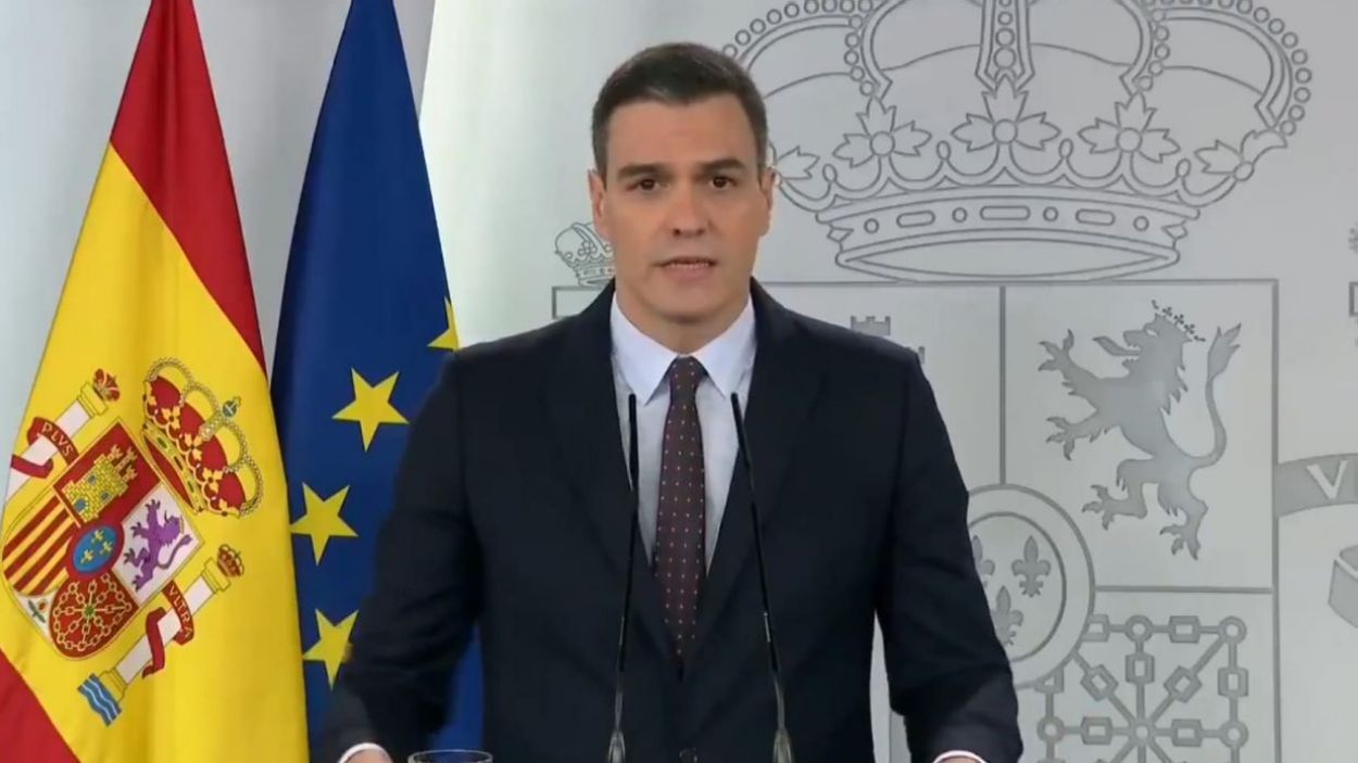 Pedro Sánchez anuncia l'última pròrroga de l'estat d'alarma fins al 21 de juny