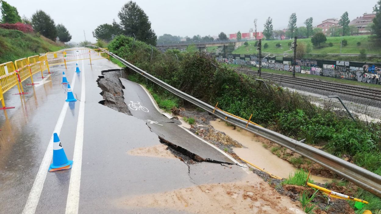 Incidències per l'episodi de pluja