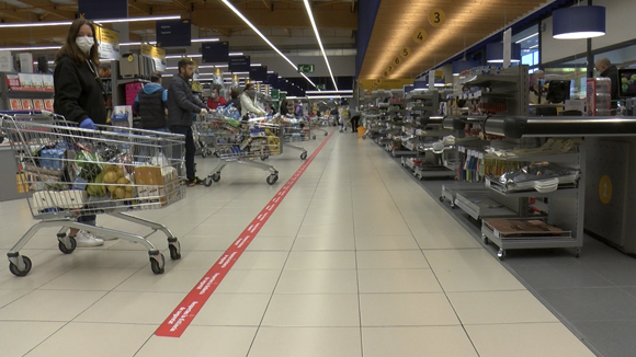 Treballar en temps de confinament: Botigues d'alimentació