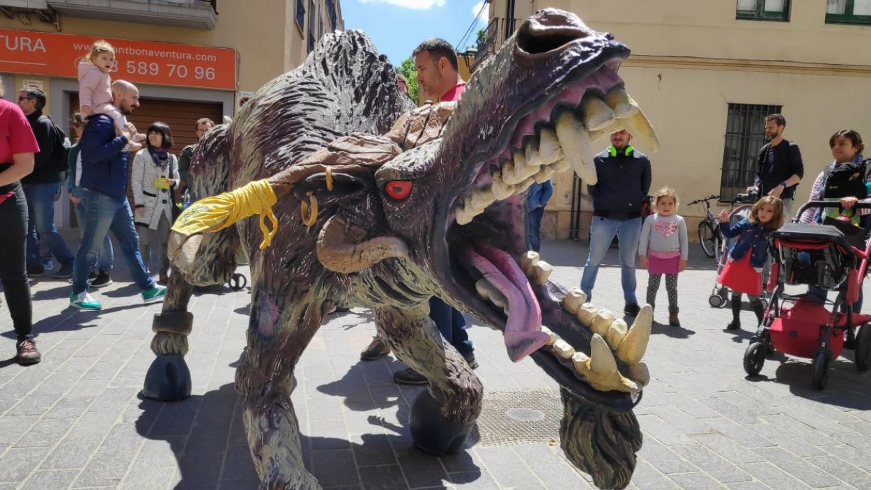 Els Diables de Sant Cugat han celebrat l'Encabronada des de casa