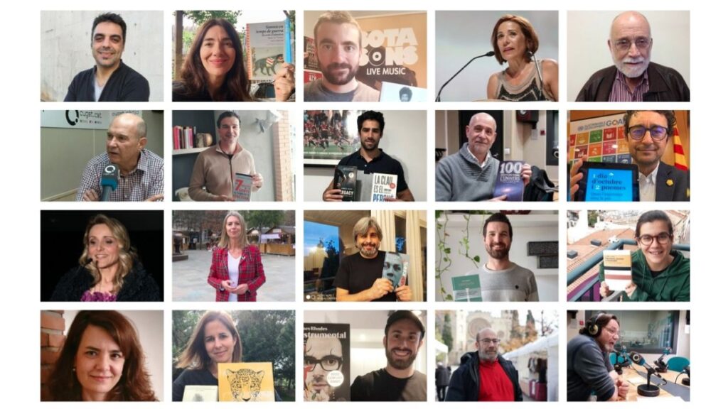 Alt: Les recomanacions literàries de personalitats de Sant Cugat per a un Sant Jordi des de casa