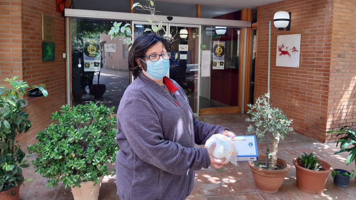 L'EMD de Valldoreix dona material de protecció al Taller Jeroni de Moragas