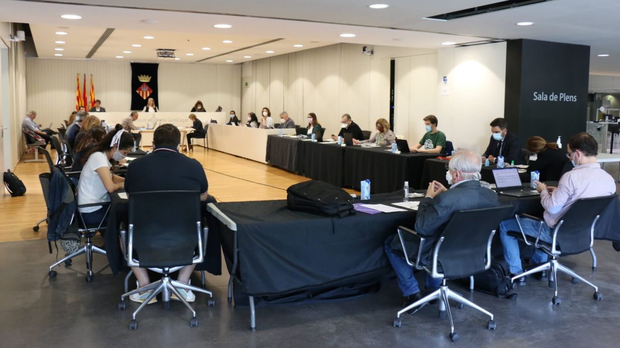 El coronavirus centra bona part de les intervencions de l'oposició al torn de precs i preguntes del ple de Sant Cugat