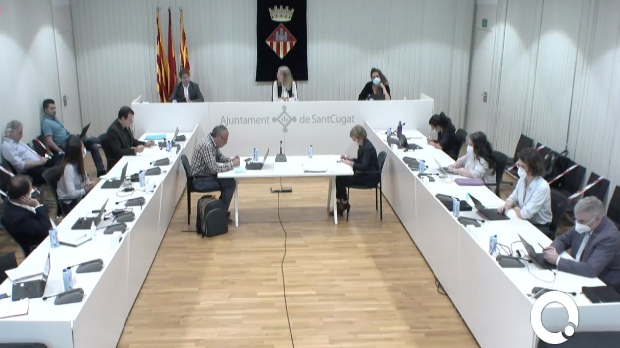 El consistori crea tres comissions especials per abordar l'impacte de la Covid-19 a Sant Cugat