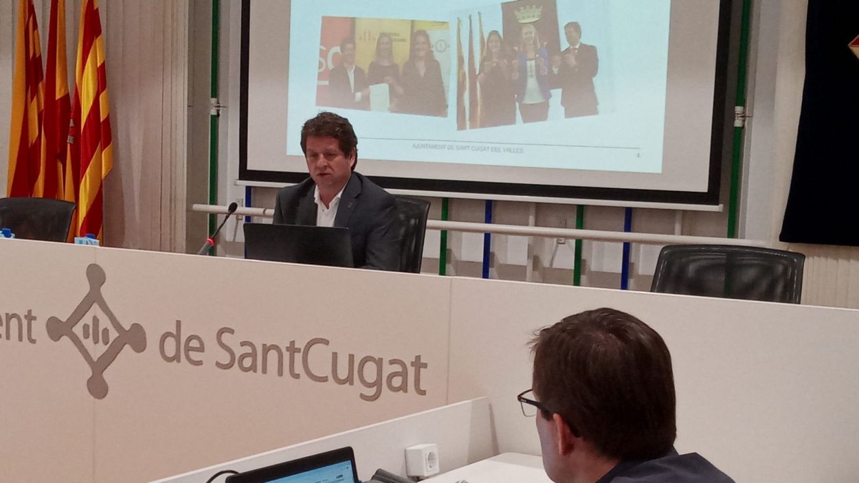 Pere Soler ha presentat els pressupostos a la ciutadania a través de l'audiència pública