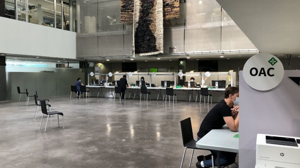 Alt: L'Oficina d'Atenció Ciutadana (OAC) romandrà oberta durant tot l'agost