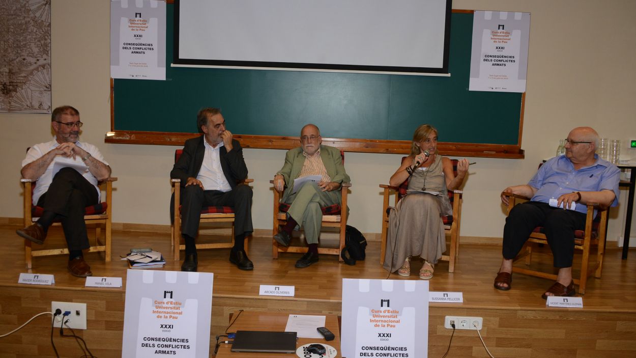 Arcadi Oliveras (UniPau): 'Parlar de salut pública i parlar de la situació actual de la gent és parlar de pau'