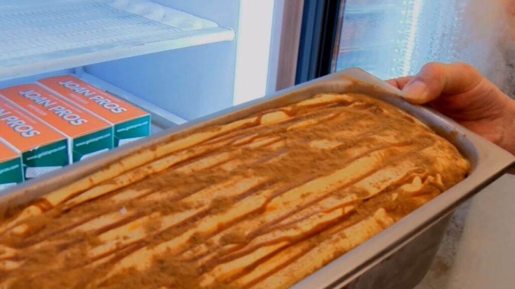 Alt: El gelat de l'àvia de la gelateria Joan Pros