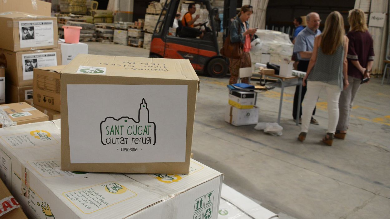 El món local no es desentén dels refugiats