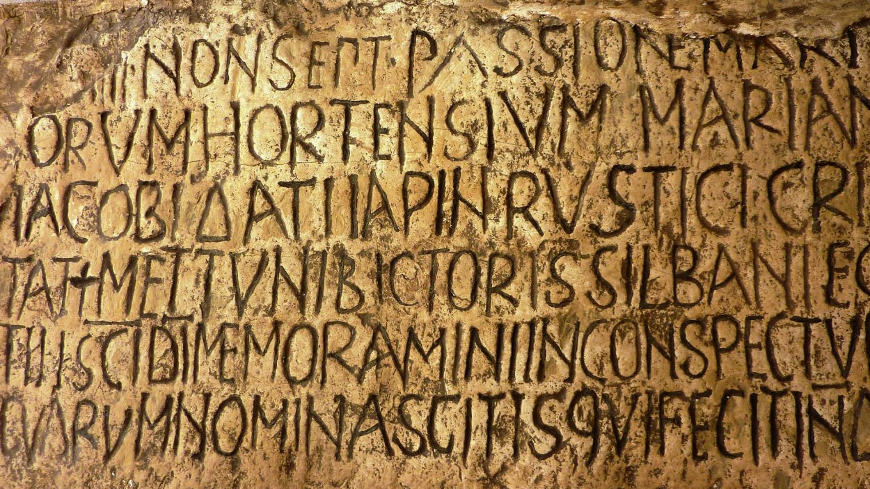 El llatí segueix viu a la nostra llengua