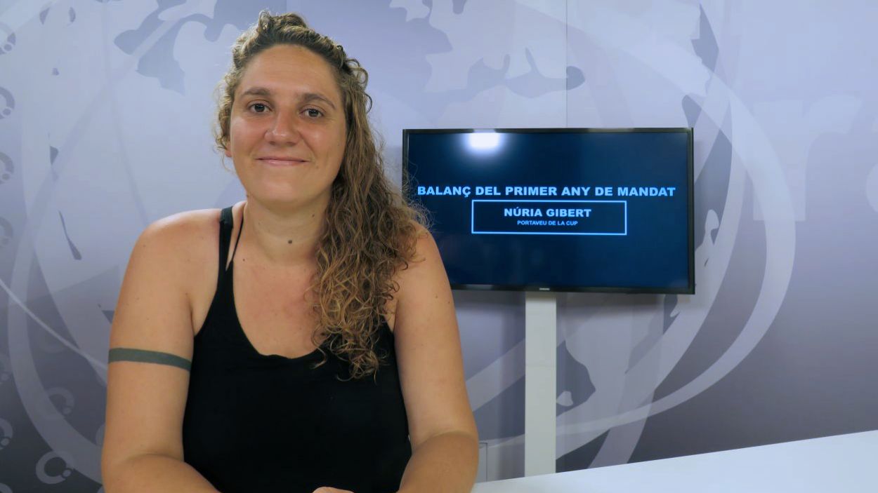 Gibert (CUP-PC): 'La gestió a l'Ajuntament és millor que fa un any perquè està al servei de les classes populars'