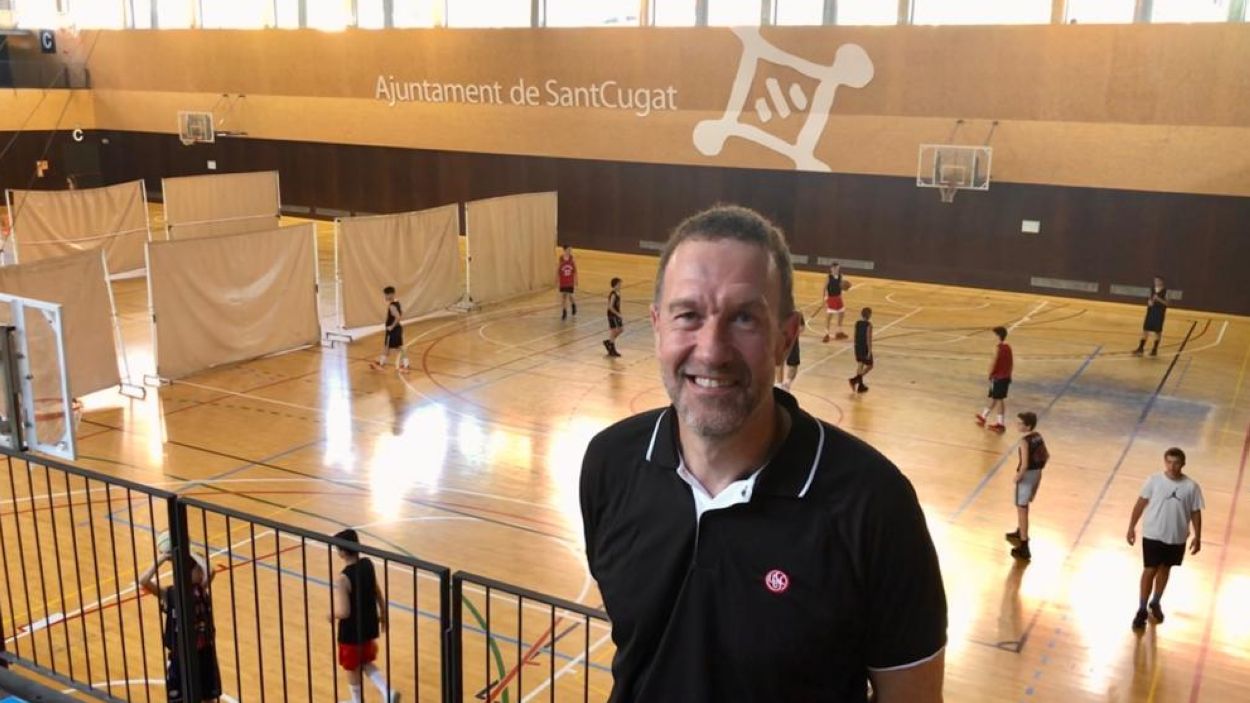 Vicenç Beltran (UESC): 'Hem demanat a l'Ajuntament que l'equip d'EBA entreni i jugui al pav 3'