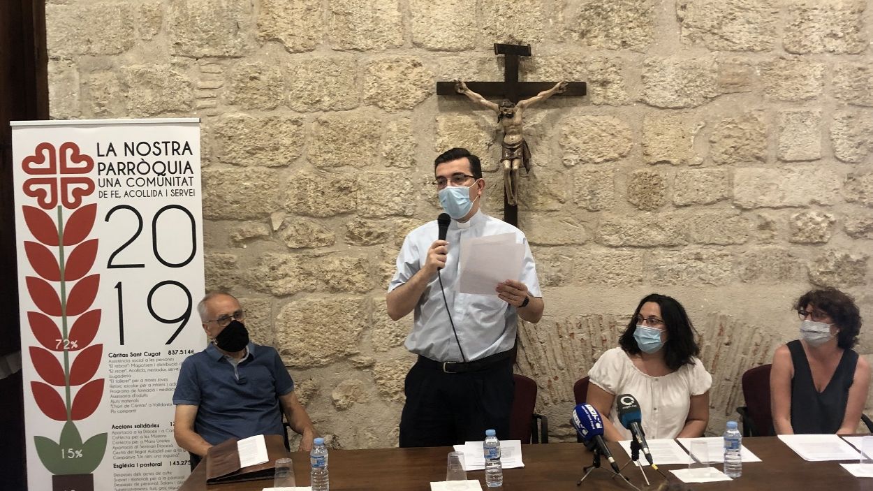 Càritas Sant Cugat manté el mig miler de famílies ateses i alerta que 'cal estar preparats' per anar a pitjor