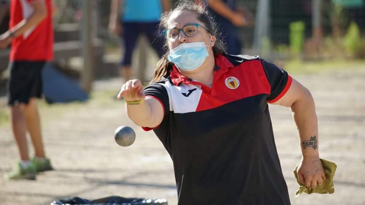 Raquel Sánchez participarà per primera vegada al Campionat d'Espanya de petanca