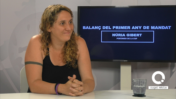 Entrevista a Núria Gibert, un any de mandat