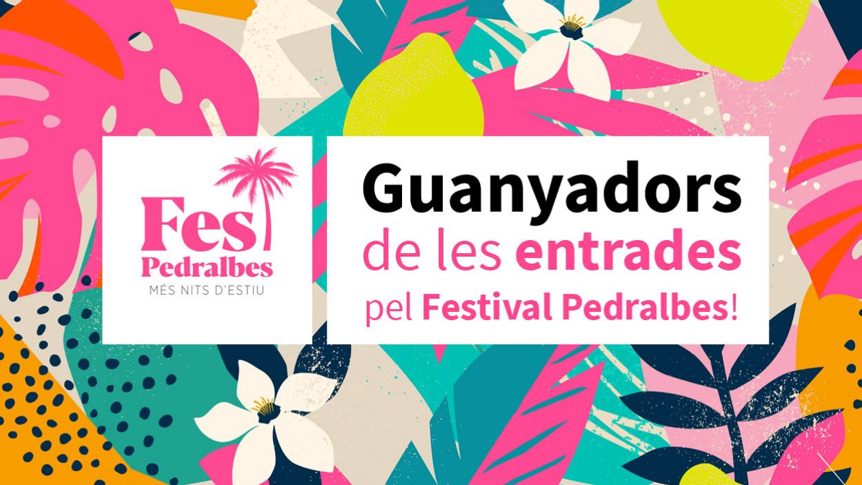 Mira si ets el guanyador de les entrades per al Festival Jardins de Pedralbes