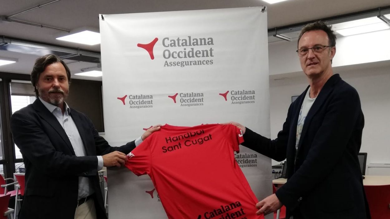 Catalana Occident i l'Handbol Sant Cugat renoven el seu compromís