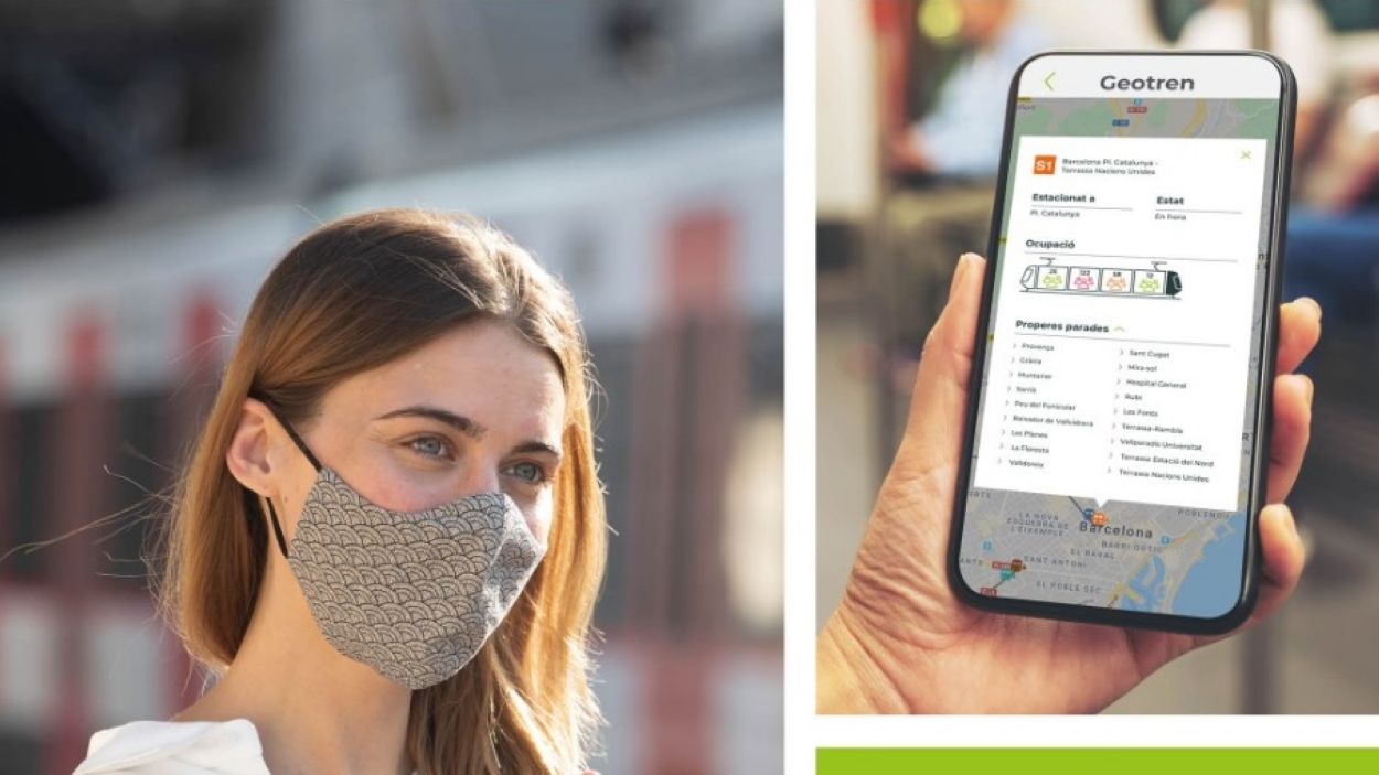 Ferrocarrils de la Generalitat millora el Geotren per saber l'ocupació dels trens en temps real
