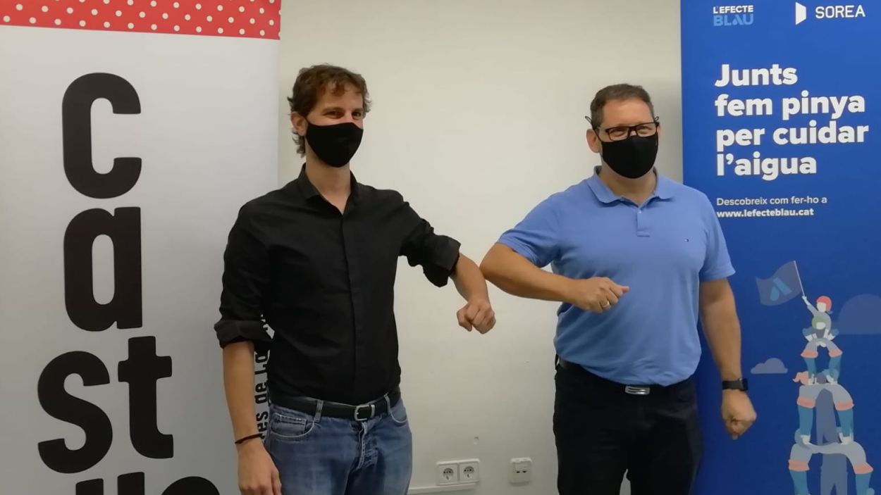 Sorea renova el conveni de col·laboració amb la Coordinadora de Colles Castelleres a Sant Cugat