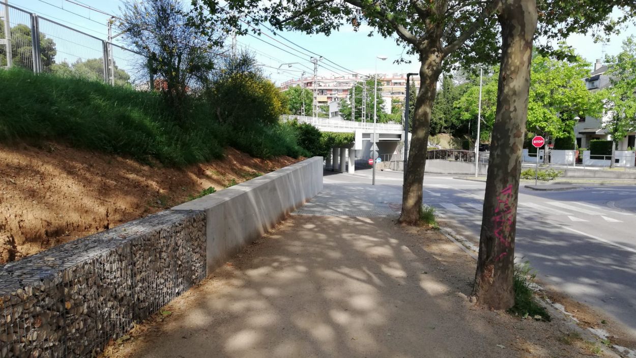 Tallat el Camí de Can Gatxet fins al 30 de setembre per obres als FGC