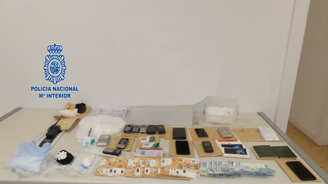 Desmantellat un punt de venda de droga a Sant Cugat