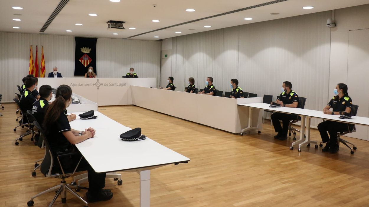 El cos de la Policia Local incorpora 12 agents i ja és més a prop d'arribar a l'objectiu del centenar