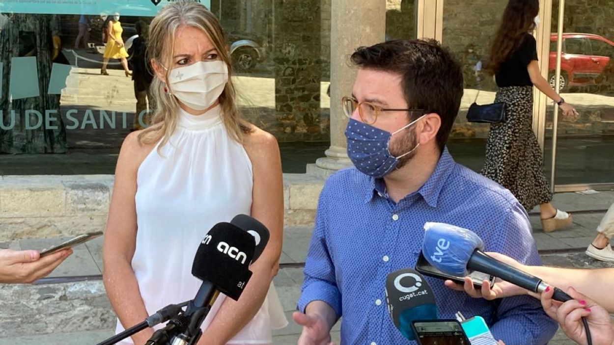 Aragonès no descarta que la Generalitat es presenti com acusació particular en el 'cas 3%'