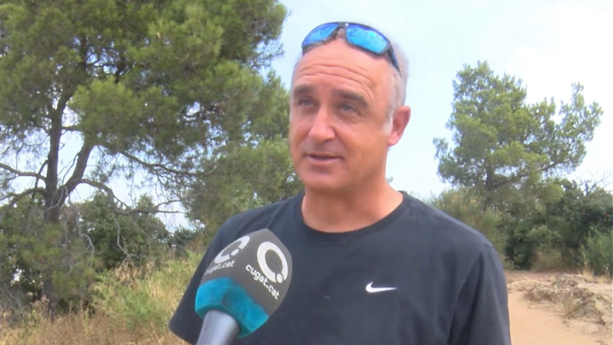 J. Capdevila (Collserola): 'Si no reduïm el combustible a la serra, ho farà la natura'