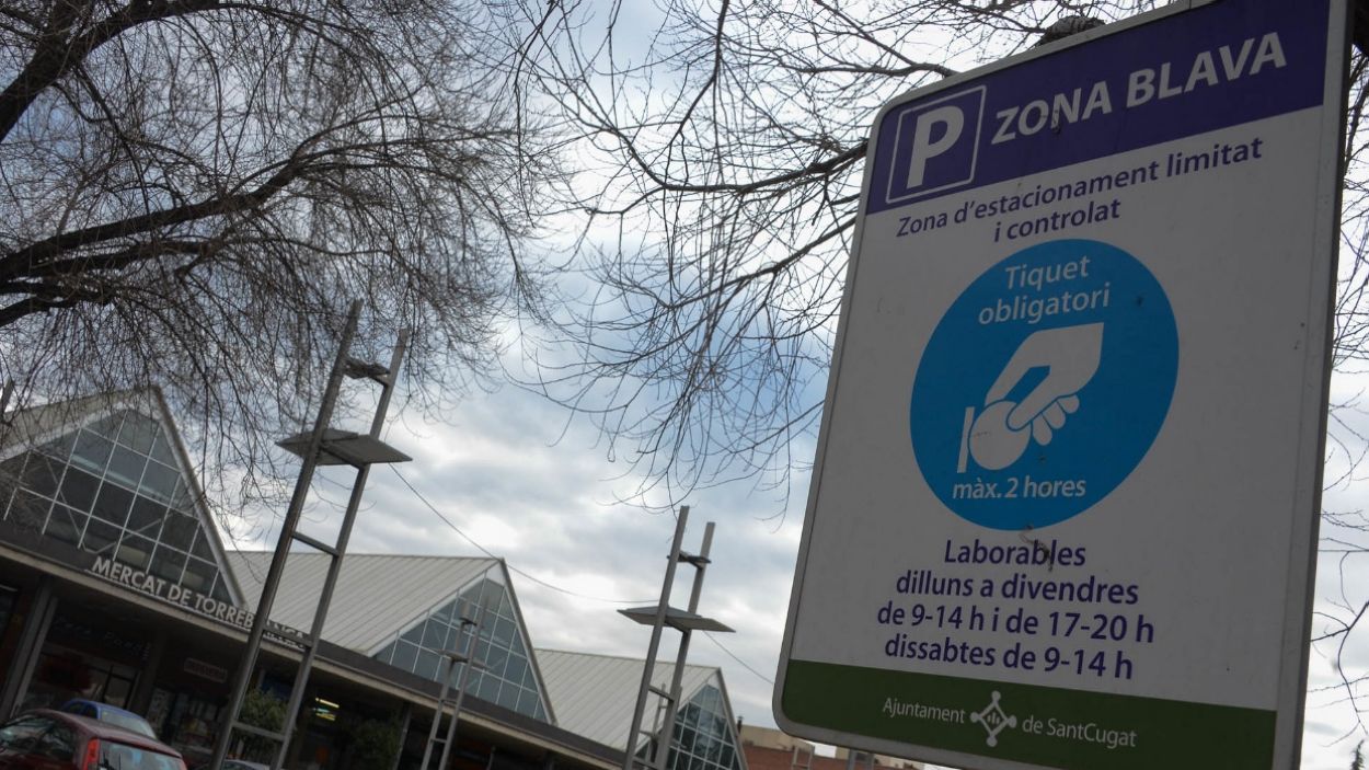 Sant Cugat llança dues noves apps per aparcar a la zona regulada
