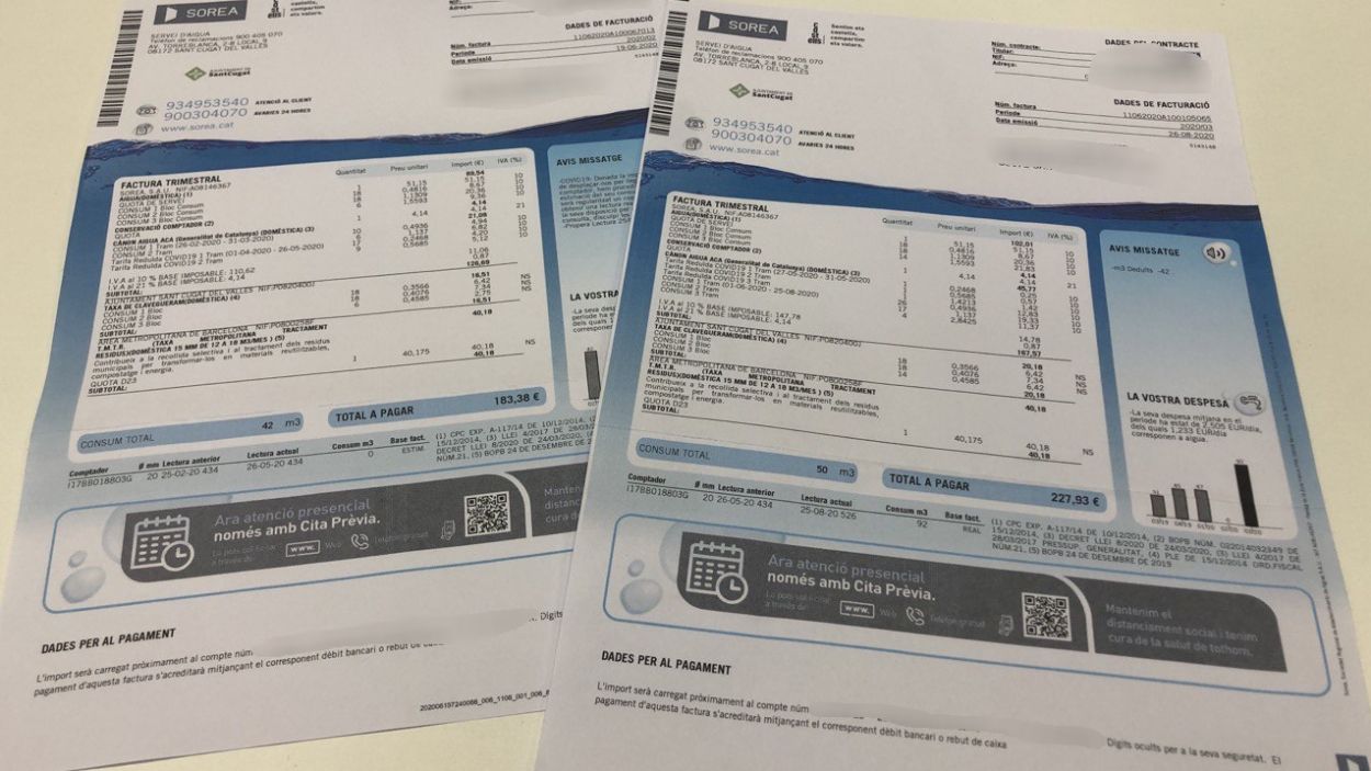 Sorea revisarà cas per cas les reclamacions per les facturacions fetes durant l'estat d'alarma