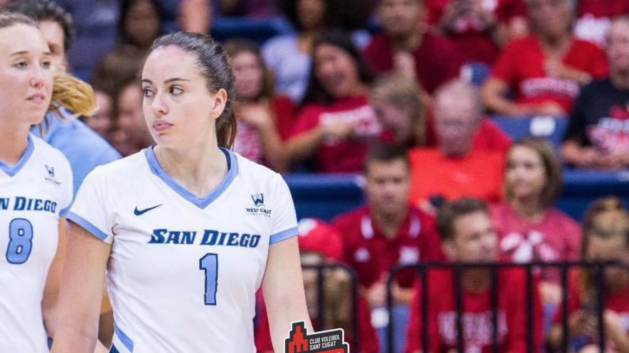 Reforç de luxe per al  Volei Sant Cugat amb l'arribada de la col·locadora Anna Newsome