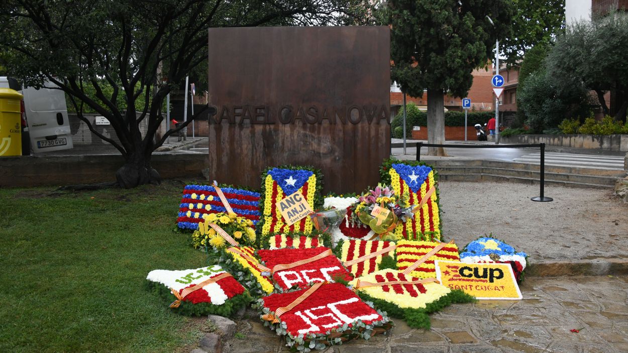 Sant Cugat commemora avui la Diada Nacional marcada per les restriccions per la Covid-19
