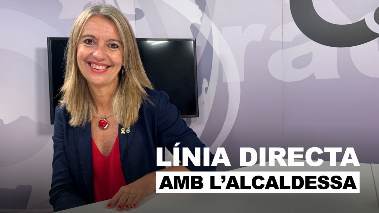 L'alcaldessa, Mireia Ingla, respon les preguntes de la ciutadania al 'Línia directa'