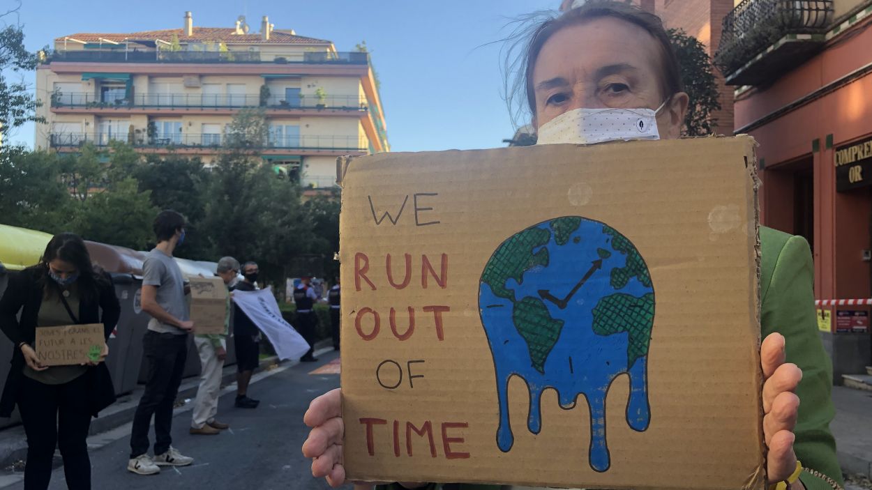 [Fotogaleria] El moviment Fridays for Future torna als carrers de Sant Cugat