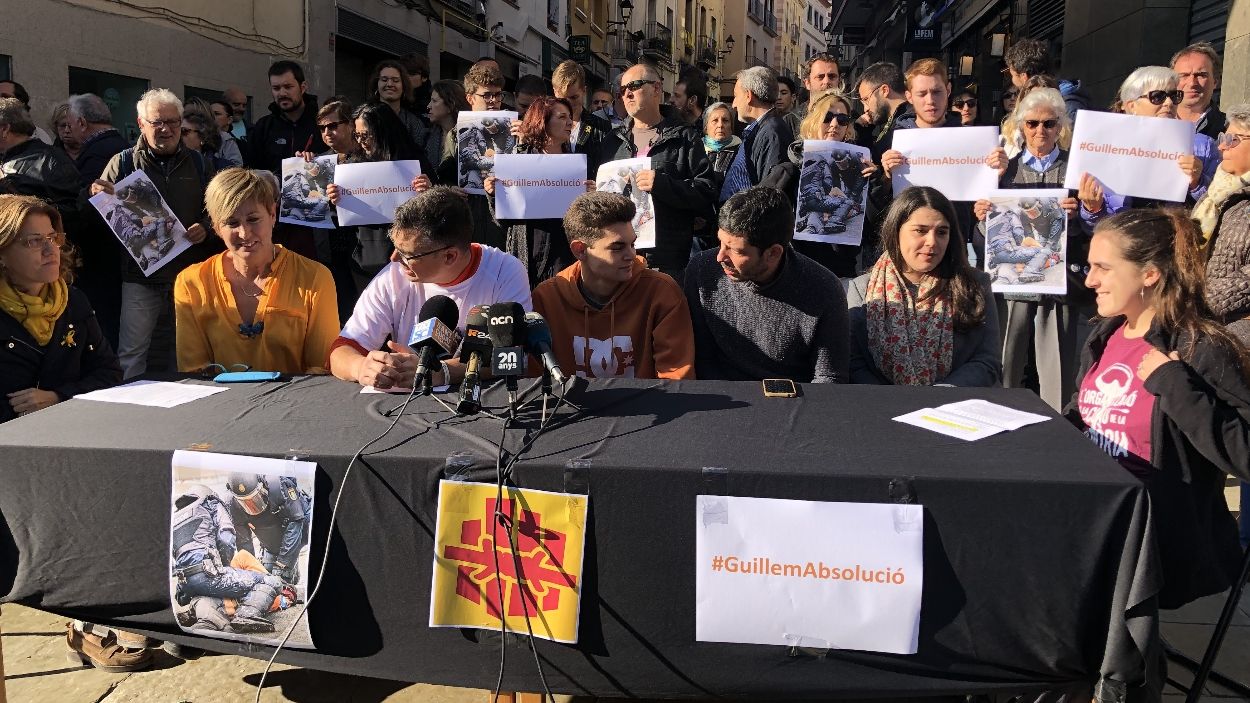 El jutge descarta investigar els agents de la Policia Nacional que van detenir en Guillem