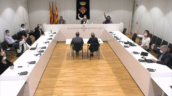 Ple extraordinari de 2 d'octubre de 2020 sobre la inhabilitació de Quim Torra