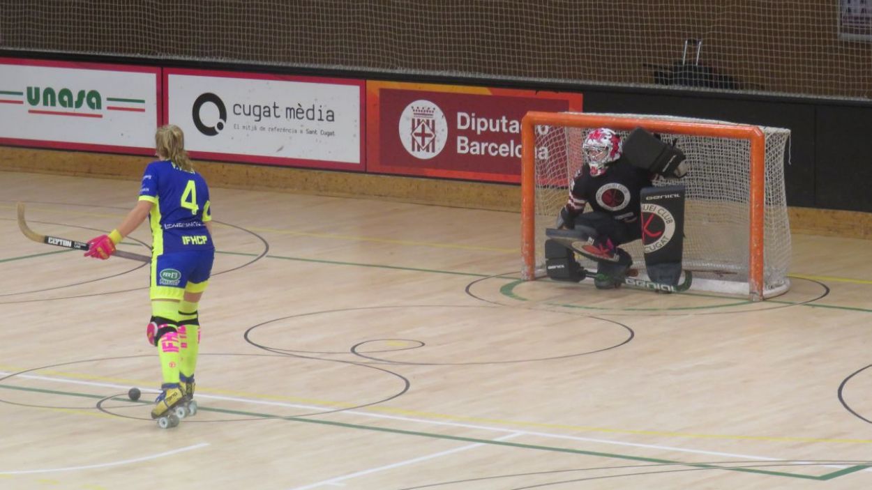 El Patí Hoquei femení s'estrena a la fase pel títol de lliga a Manlleu