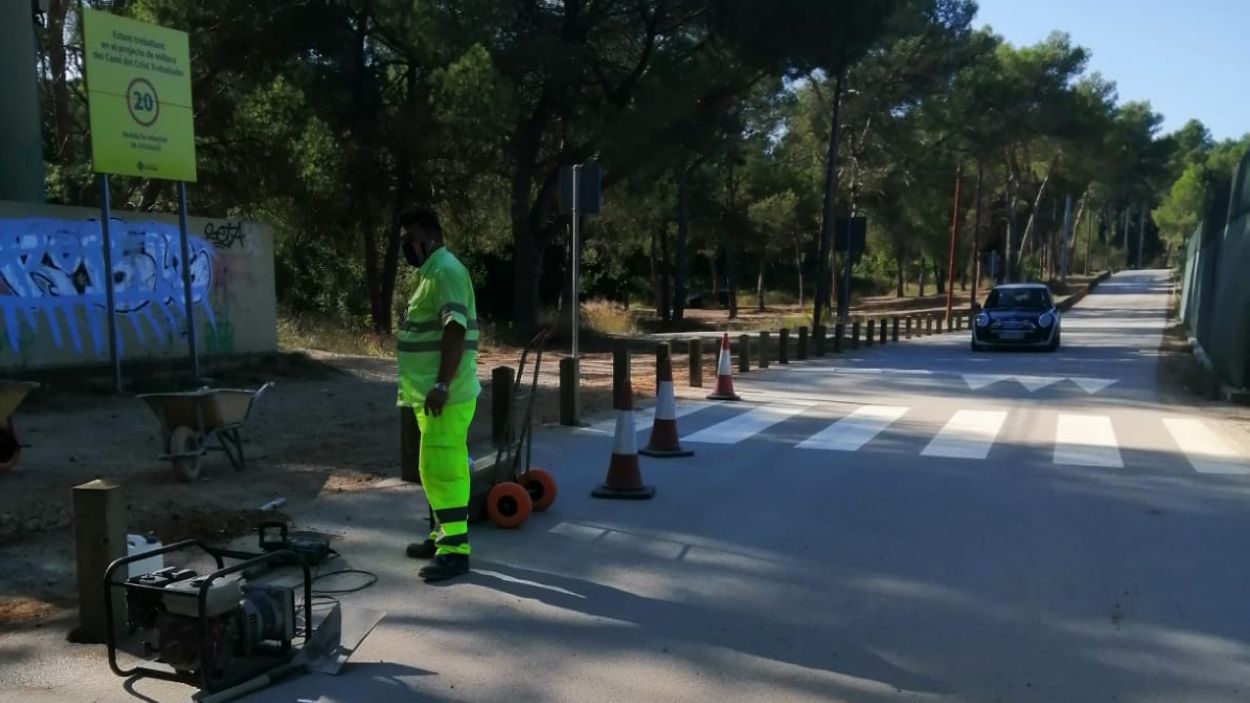 El camí del Crist Treballador es pavimentarà aquest estiu