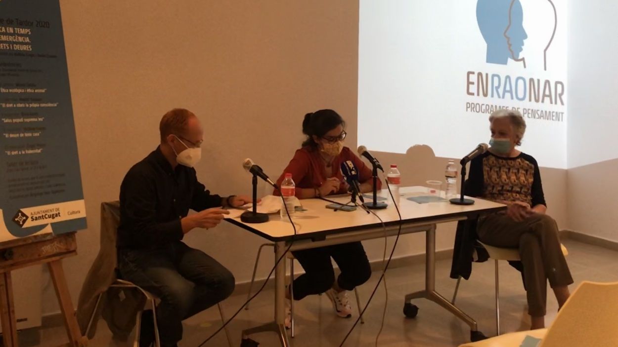 Els deures ètics en un context d'emergència: el cicle 'Enraonar' tornarà a fer reflexionar Sant Cugat