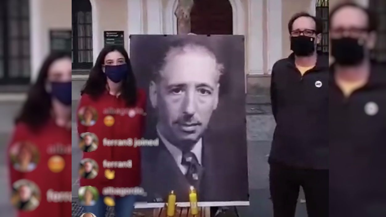 ERC Sant Cugat homenatja Lluís Companys en el 80è aniversari del seu afusellament