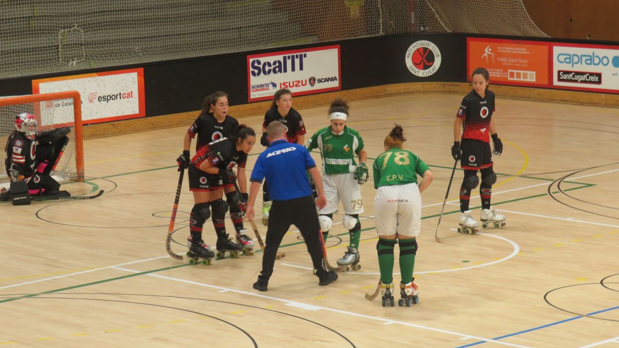 La falta d'encert atacant del Patí Hoquei només el permet empatar amb el Vilanova