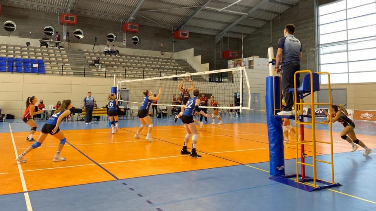 El so ambient del triomf del DSV- Club Voleibol Sant Cugat