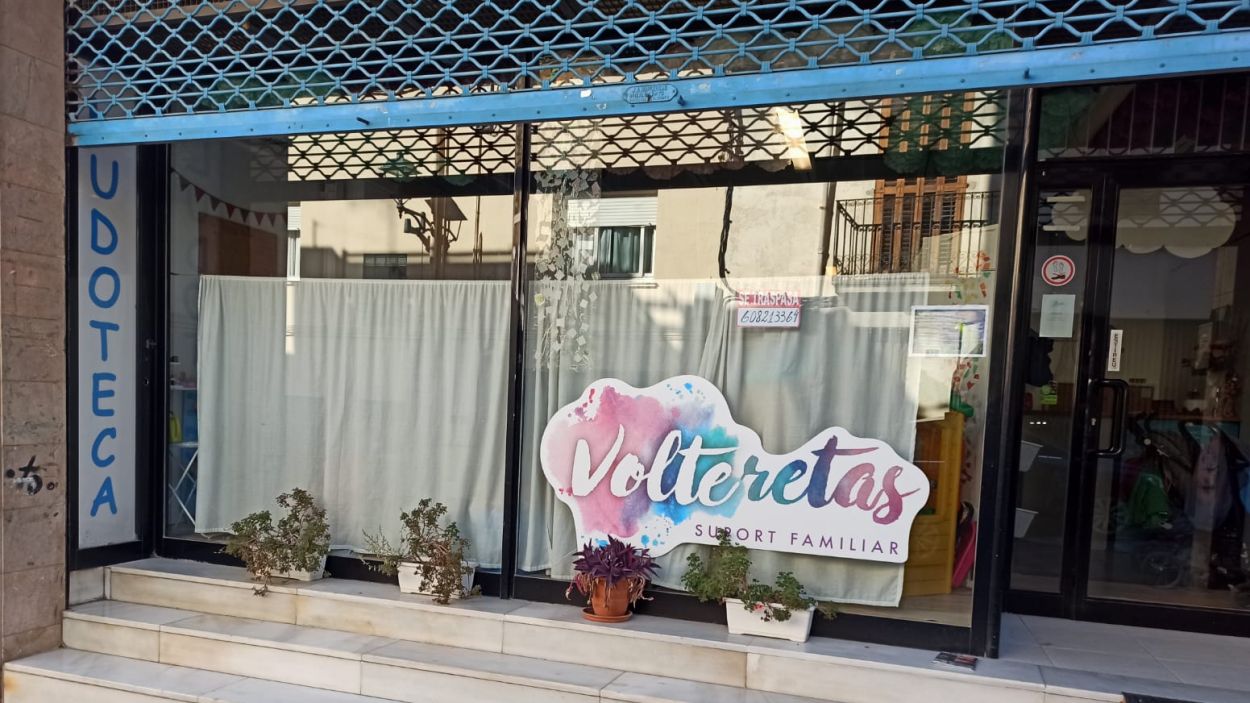 La ludoteca Volteretas abaixa la persiana a causa de la Covid-19