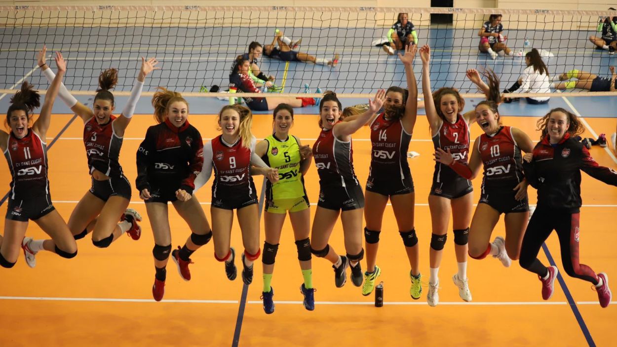 El DSV-Volei Sant Cugat lidera invicte el grup B de Primera Nacional