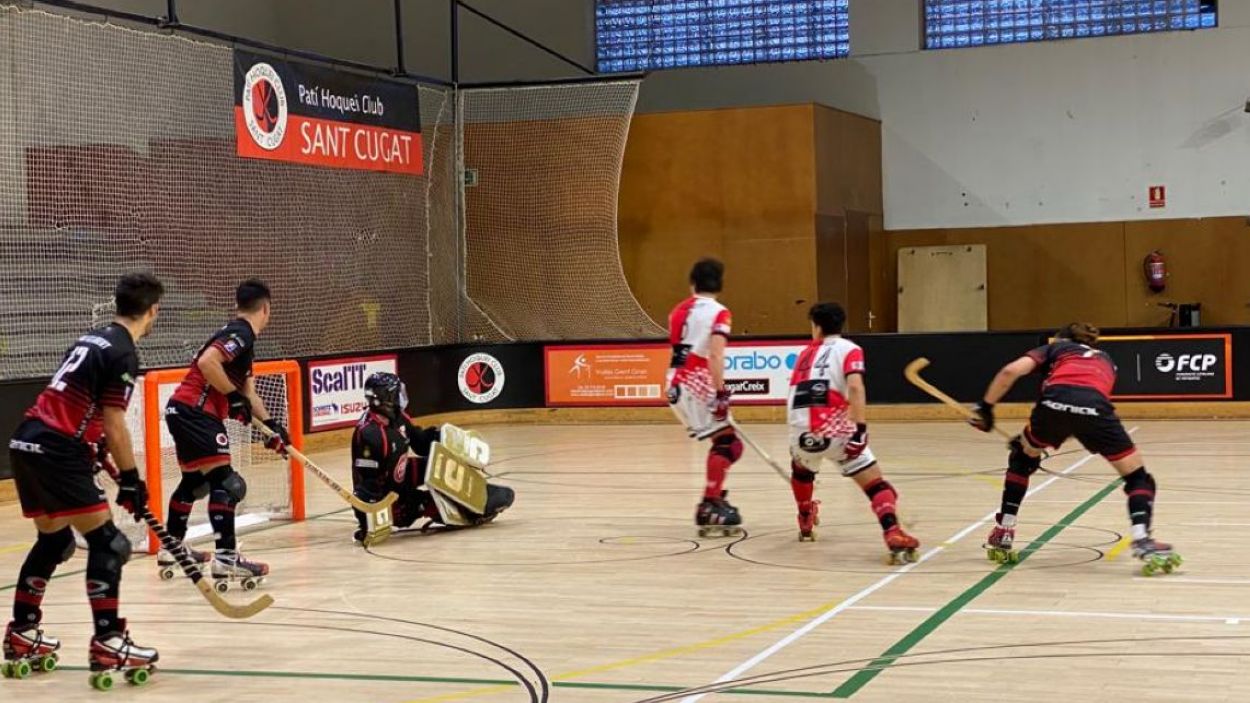 Duel pel lideratge de l'OK Lliga Plata Nord entre el Patí Hoquei i el Sant Just