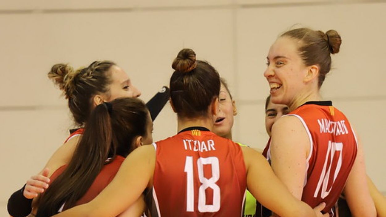 El DSV- Volei Sant Cugat supera l'Emevé i s'allunya de la part baixa de la taula