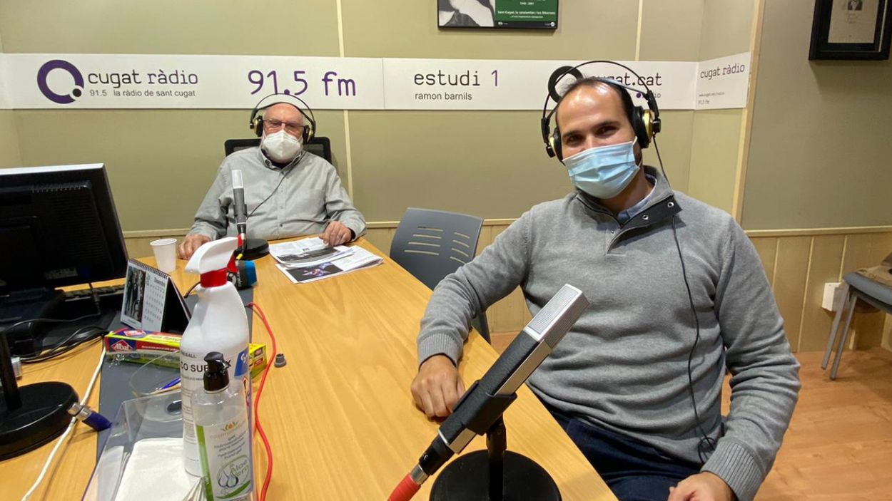 El tenor Marc Sala passa pel 'Molta Comèdia' de Ràdio Sant Cugat