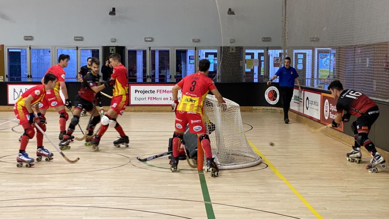 L'equip masculí del Patí Hoquei rep el Vilafranca en un duel entre aspirants a l'ascens