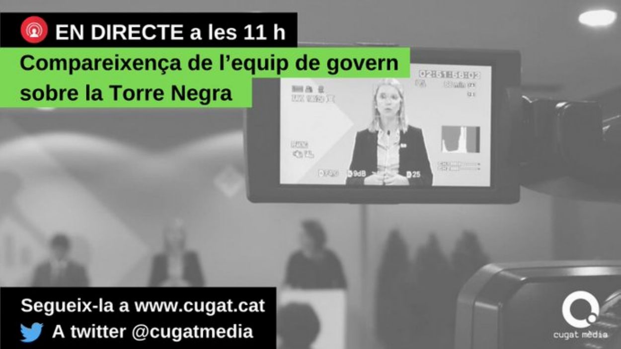 Segueix en directe a Cugat Mèdia la roda de premsa sobre Torre Negra