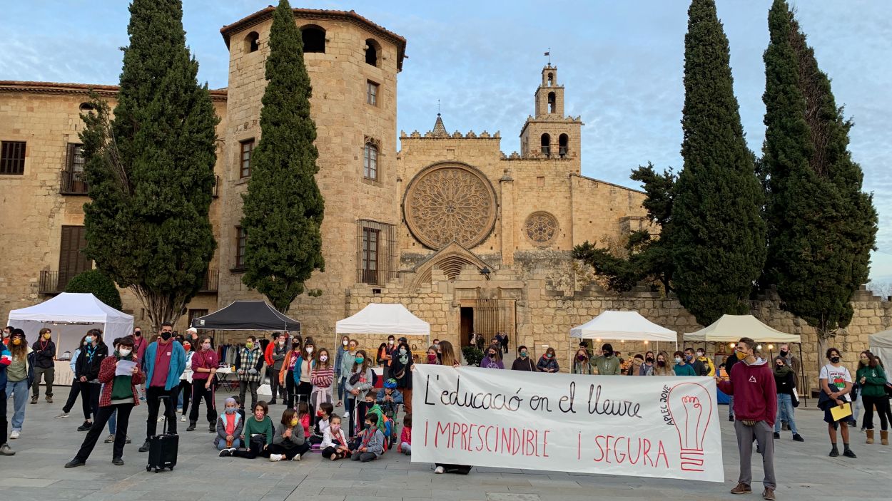 Entitats de lleure santcugatenques protesten contra les restriccions a les seves activitats